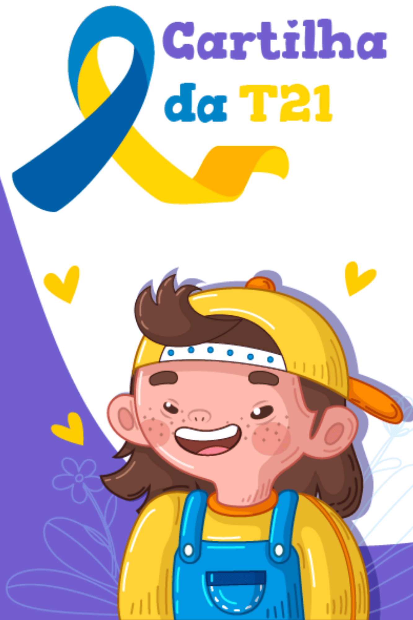 Imagem da Cartilha da T21 criada por Kamylla Acioli